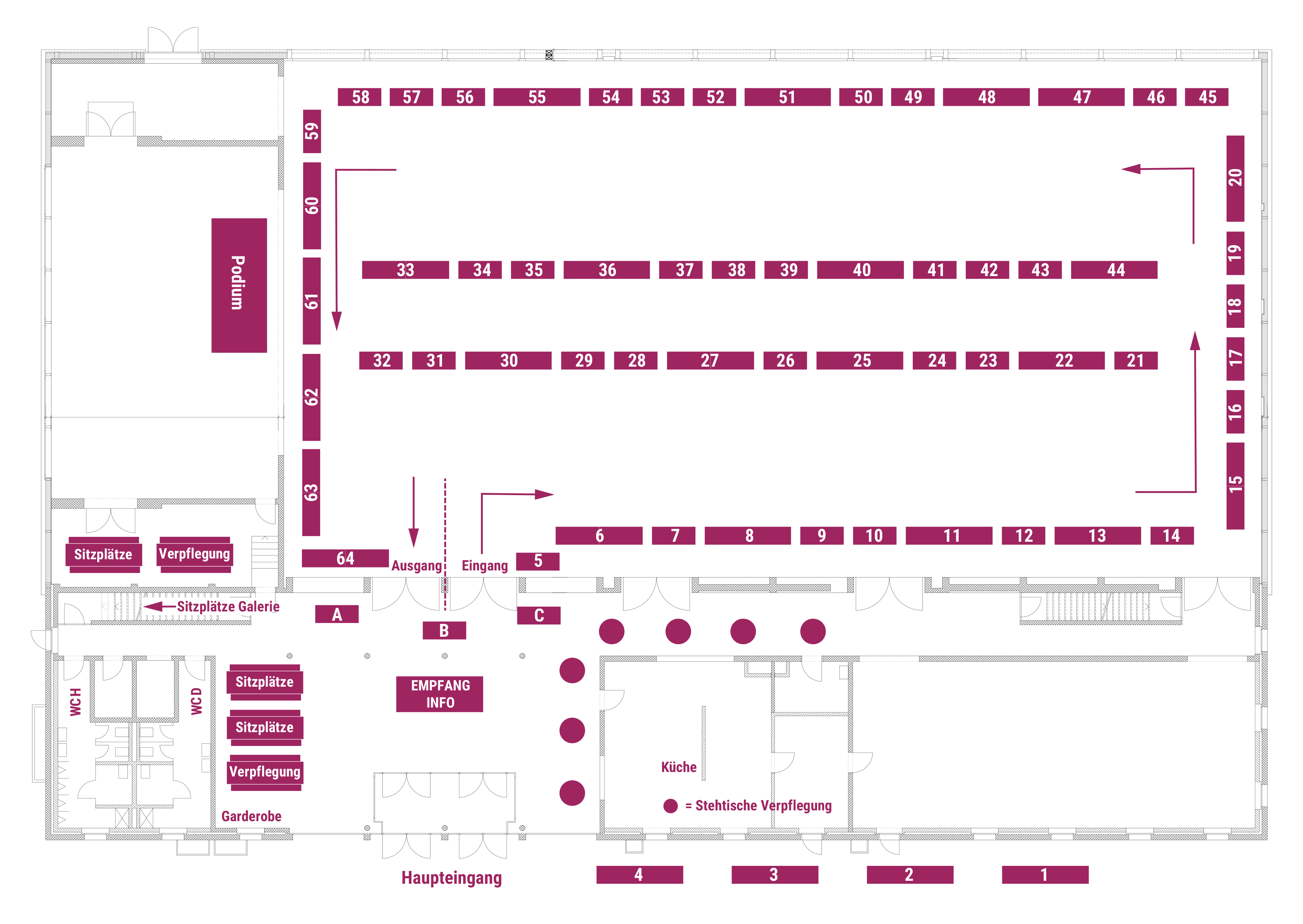 Hallenplan